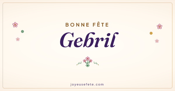 Image « Bonne fête Gebril » au format large