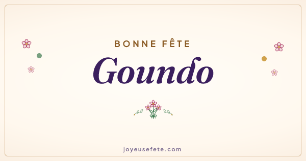 Image « Bonne fête Goundo » au format large