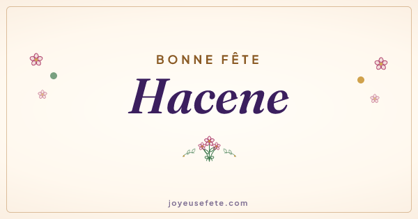 Image « Bonne fête Hacene » au format large