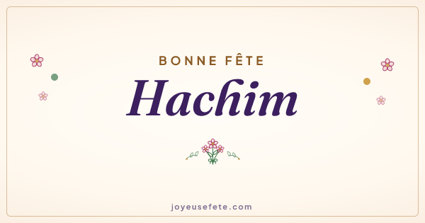 Image « Bonne fête Hachim » au format large
