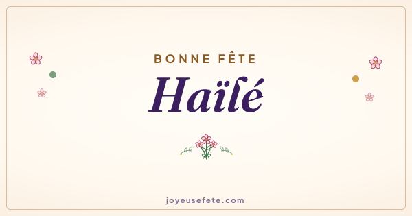 Image « Bonne fête Haïlé » au format large