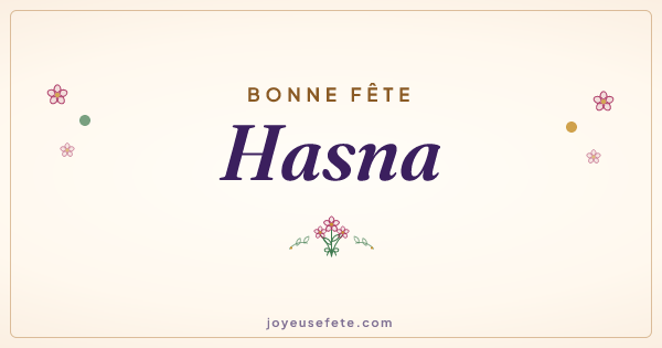Image « Bonne fête Hasna » au format large