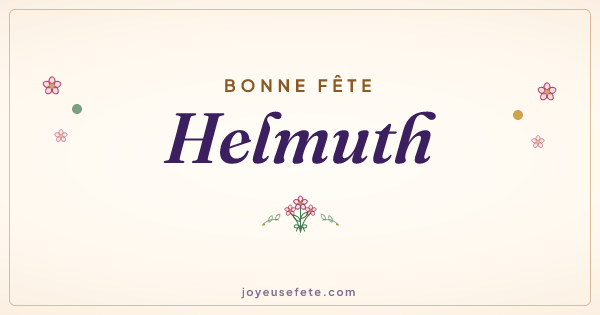 Image « Bonne fête Helmuth » au format large