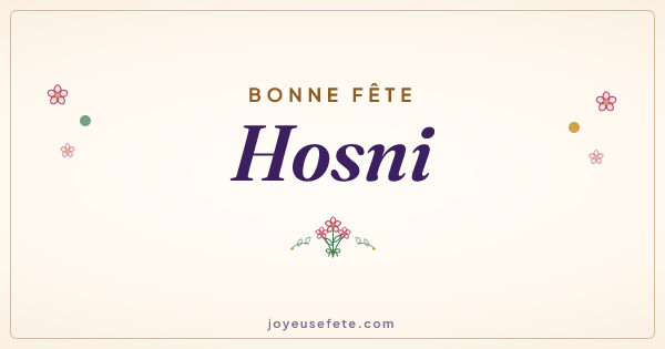 Image « Bonne fête Hosni » au format large