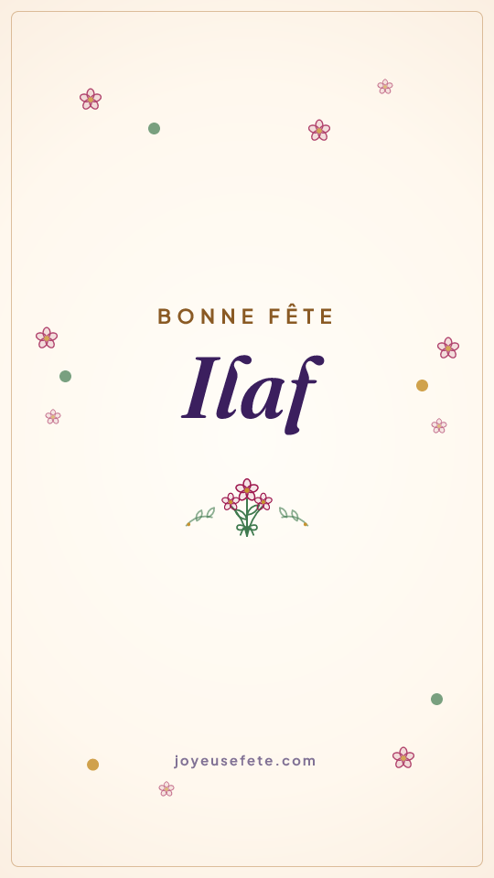 Image « Bonne fête Ilaf » au format story