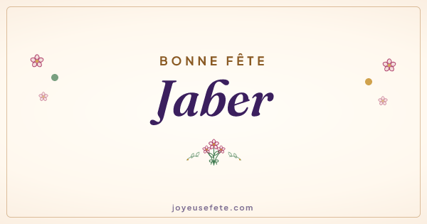 Image « Bonne fête Jaber » au format large