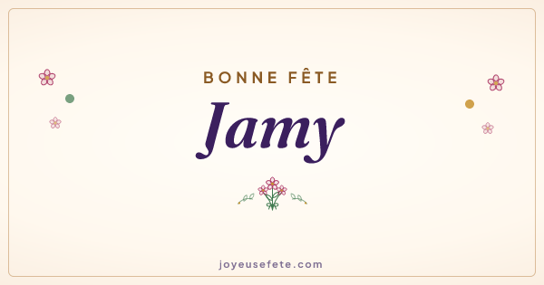 Image « Bonne fête Jamy » au format large