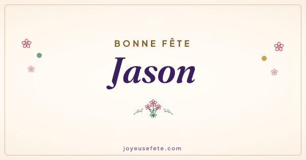 Image « Bonne fête Jason » au format large