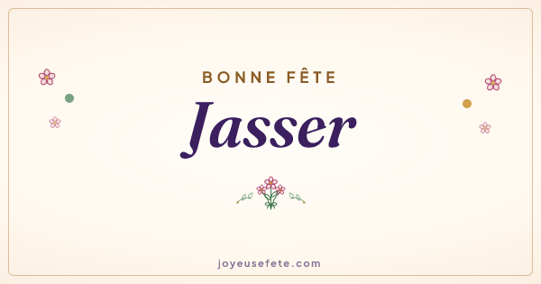 Image « Bonne fête Jasser » au format large