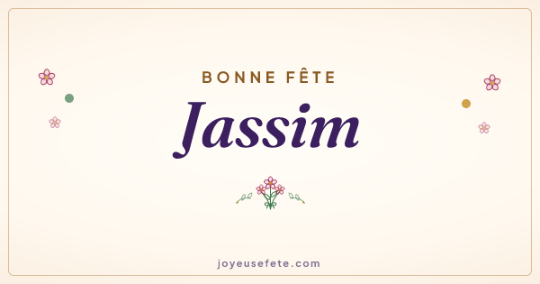 Image « Bonne fête Jassim » au format large