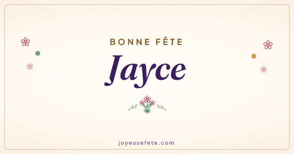 Image « Bonne fête Jayce » au format large