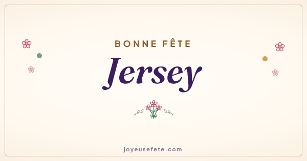 Image « Bonne fête Jersey » au format large