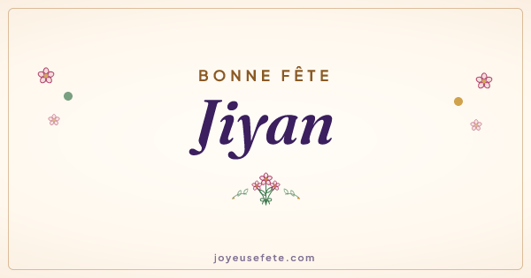 Image « Bonne fête Jiyan » au format large