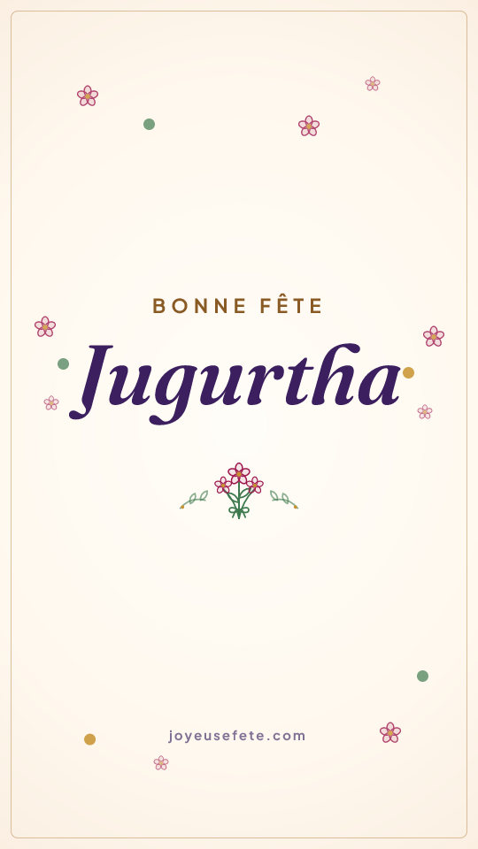 Image « Bonne fête Jugurtha » au format story