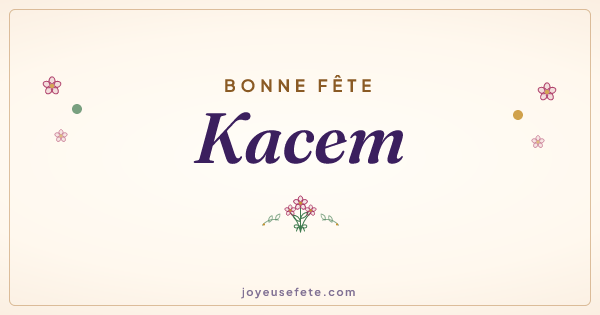 Image « Bonne fête Kacem » au format large