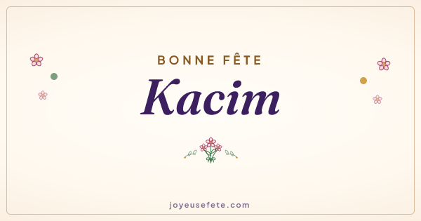 Image « Bonne fête Kacim » au format large
