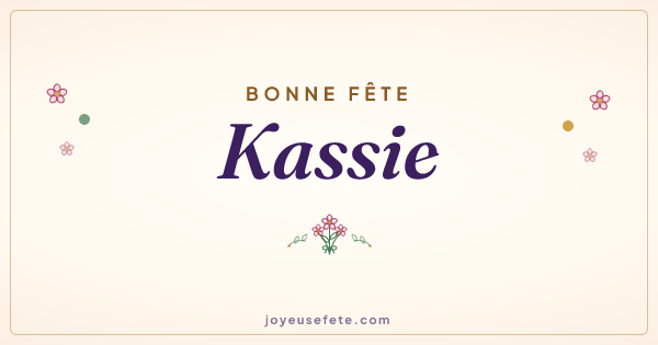 Image « Bonne fête Kassie » au format large