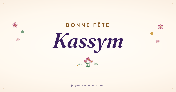 Image « Bonne fête Kassym » au format large