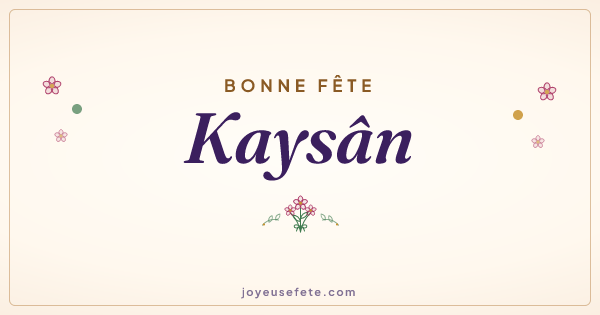 Image « Bonne fête Kaysân » au format large