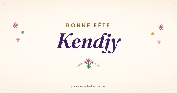 Image « Bonne fête Kendjy » au format large
