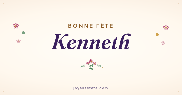 Image « Bonne fête Kenneth » au format large