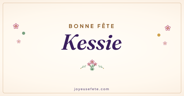 Image « Bonne fête Kessie » au format large
