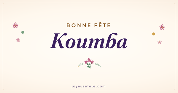 Image « Bonne fête Koumba » au format large