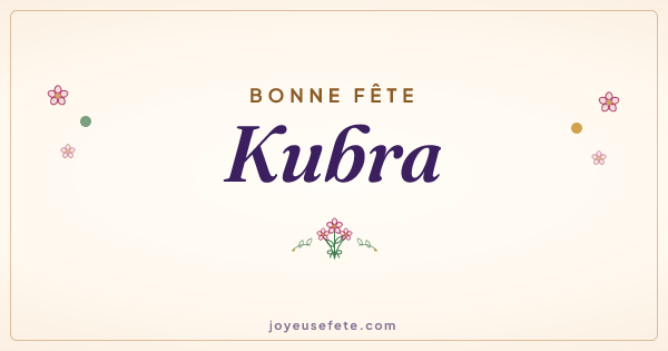 Image « Bonne fête Kubra » au format large