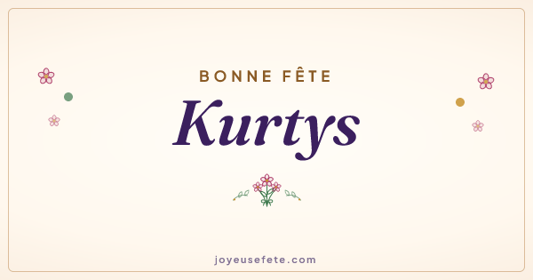 Image « Bonne fête Kurtys » au format large