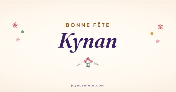 Image « Bonne fête Kynan » au format large