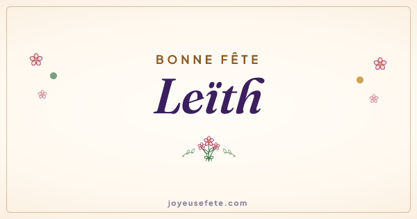 Image « Bonne fête Leïth » au format large