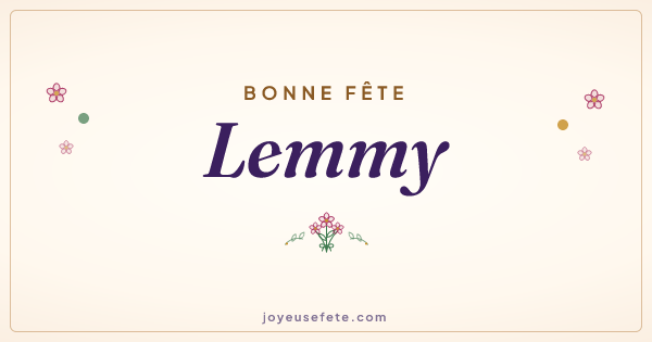 Image « Bonne fête Lemmy » au format large