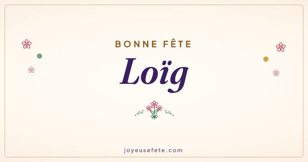 Image « Bonne fête Loïg » au format large