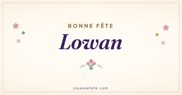Image « Bonne fête Lowan » au format large