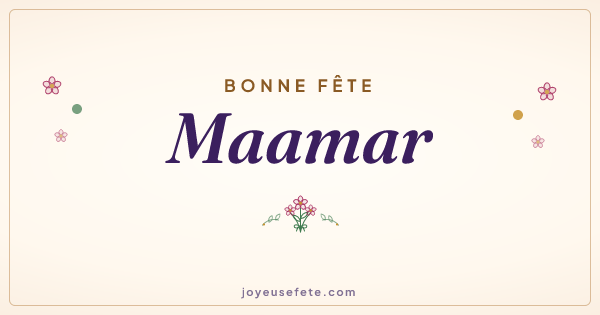 Image « Bonne fête Maamar » au format large
