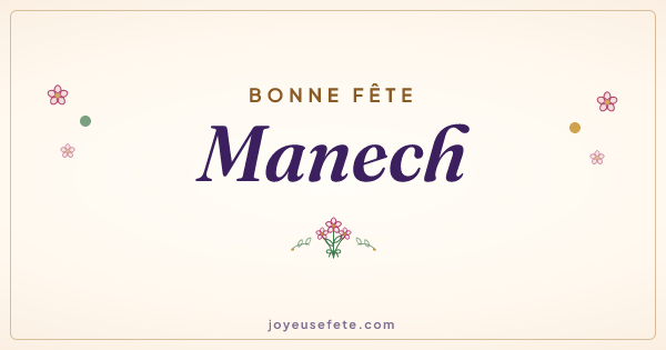 Image « Bonne fête Manech » au format large