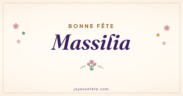 Image « Bonne fête Massilia » au format large