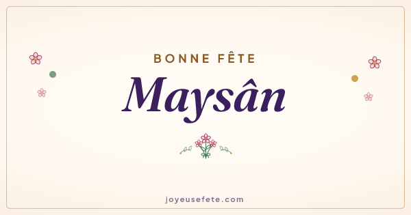 Image « Bonne fête Maysân » au format large
