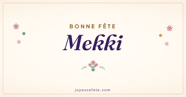 Image « Bonne fête Mekki » au format large