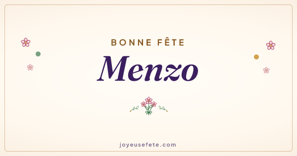 Image « Bonne fête Menzo » au format large