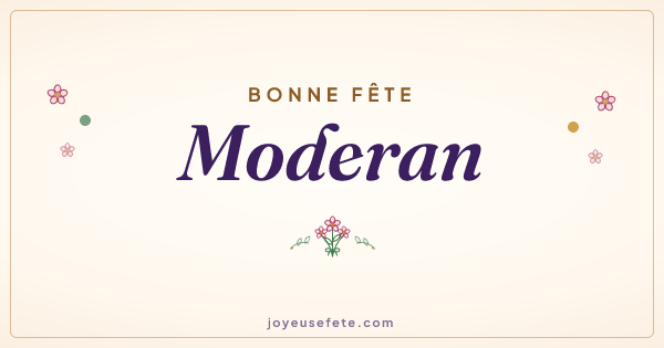 Image « Bonne fête Moderan » au format large