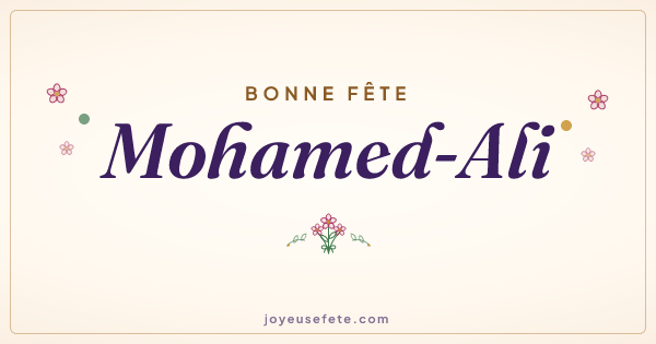 Image « Bonne fête Mohamed-Ali » au format large