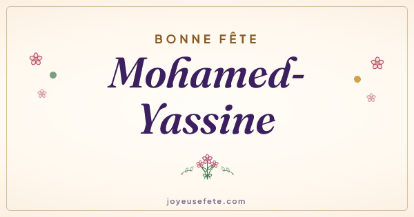 Image « Bonne fête Mohamed-Yassine » au format large