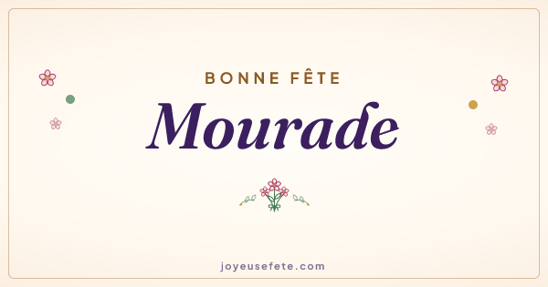 Image « Bonne fête Mourade » au format large