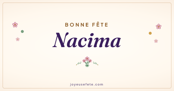 Image « Bonne fête Nacima » au format large