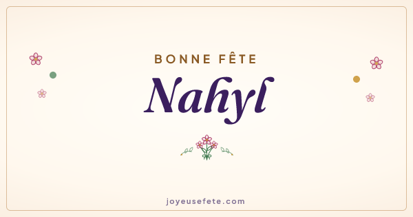 Image « Bonne fête Nahyl » au format large