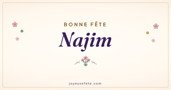 Image « Bonne fête Najim » au format large