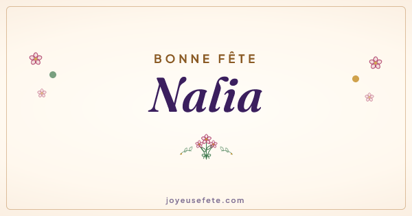 Image « Bonne fête Nalia » au format large