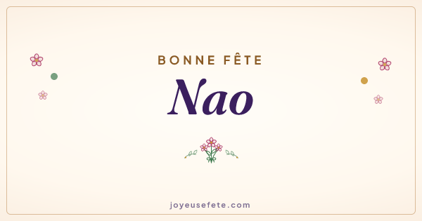 Image « Bonne fête Nao » au format large