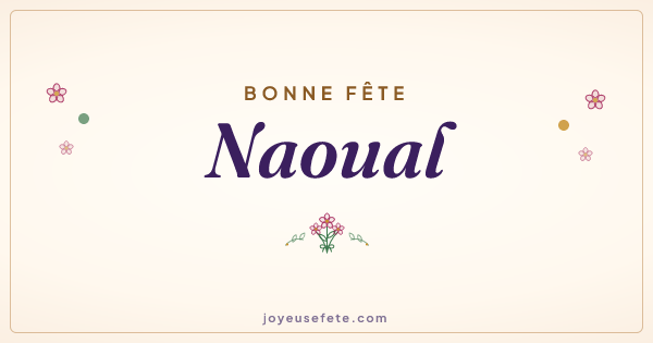 Image « Bonne fête Naoual » au format large